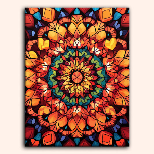 5 Magpies - Paint By Numbers Cities