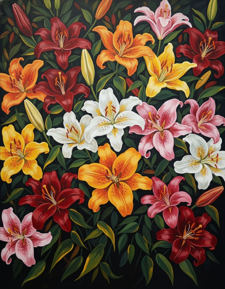 Lily Garden (80 Colors)