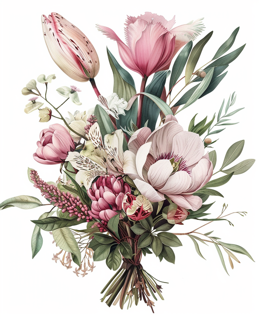 Botanical Elegance (120 Colors)