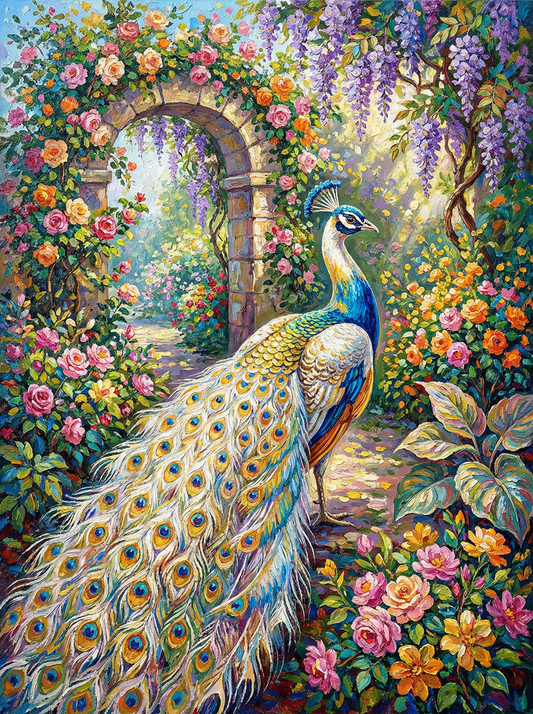 Peacock Garden Reverie (80 Colors)