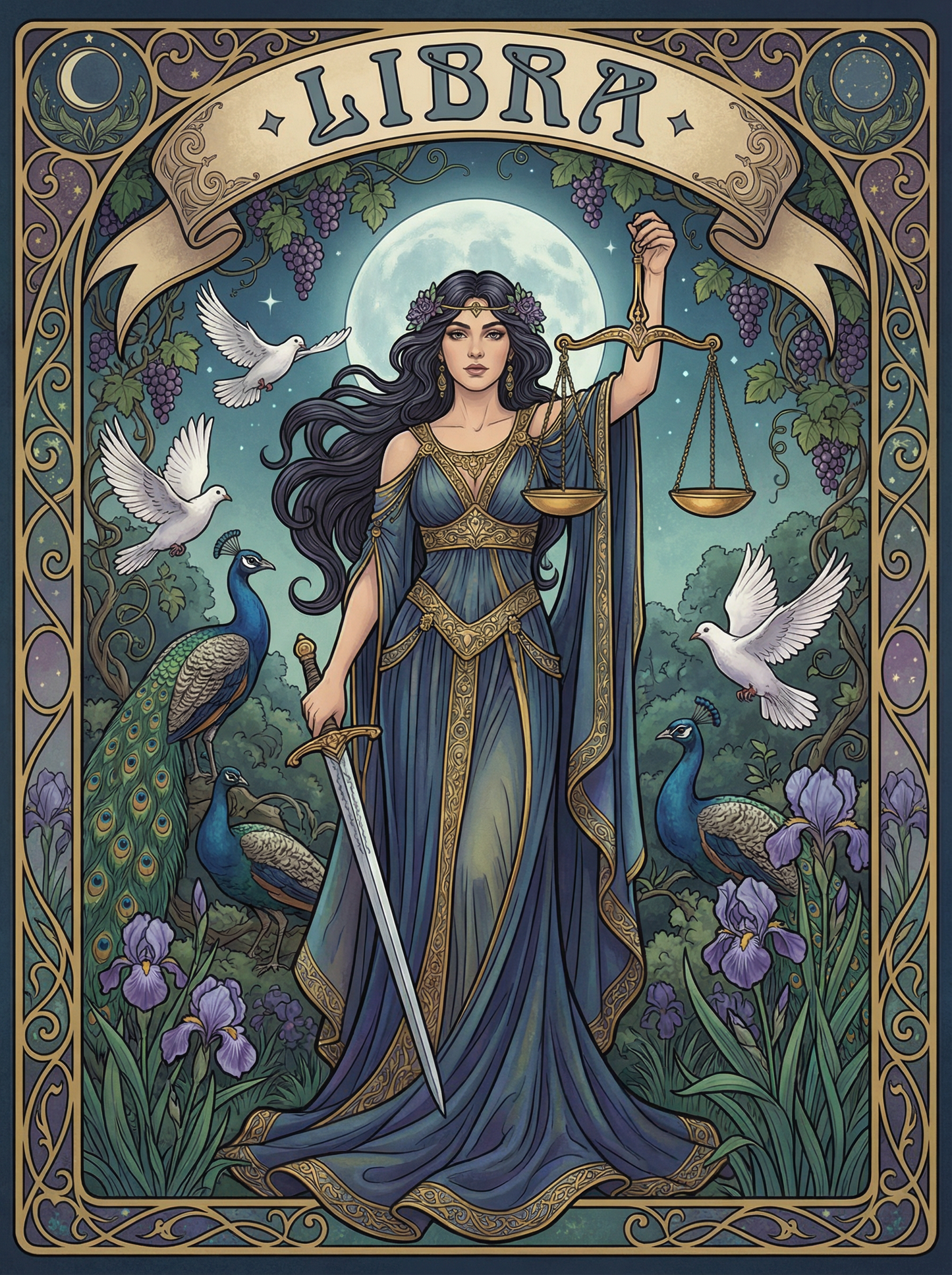 Libra Moon Balance (120 Colors)