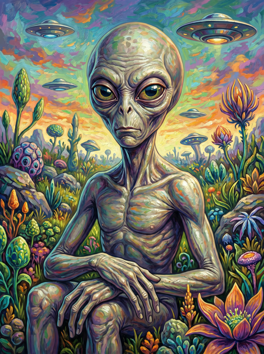 Alien Mona Lisa (120 Colors)