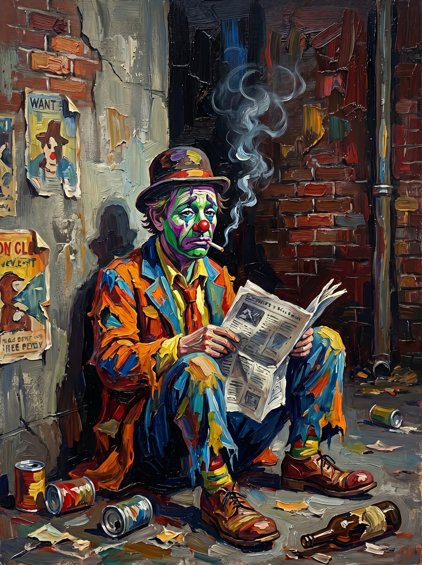 Clown Between Shows (80 Colors)