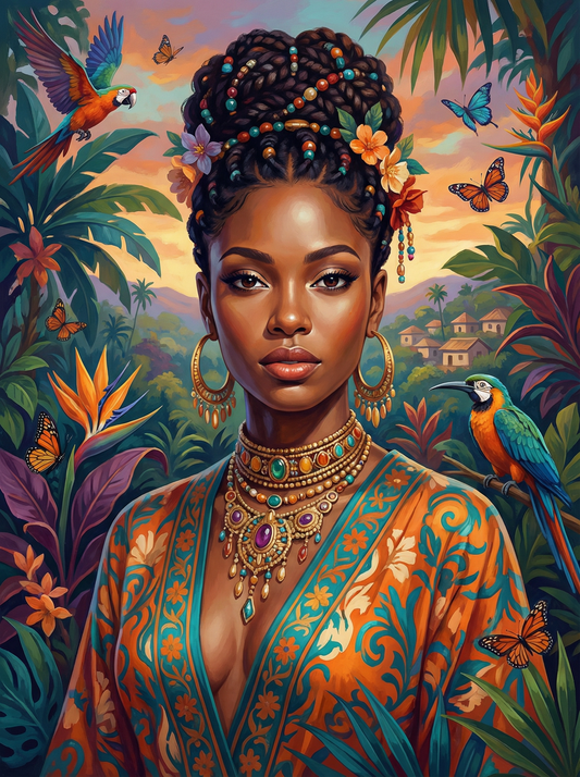 Tropical Queen Woman (80 Colors)
