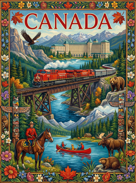 Canadian Wilderness Passage (80 Colors)