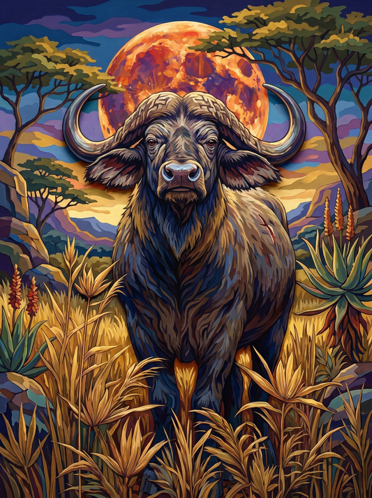 Buffalo Moon Night (120 Colors)
