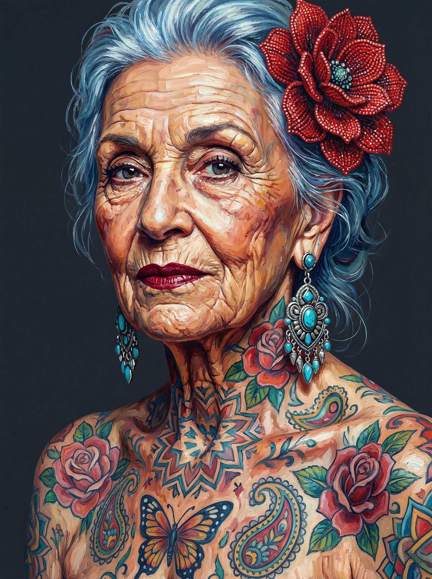 Butterfly Ornate Beauty (120 Colors)