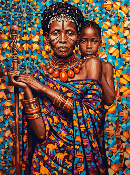 Matriarch and Child (80 Colors)