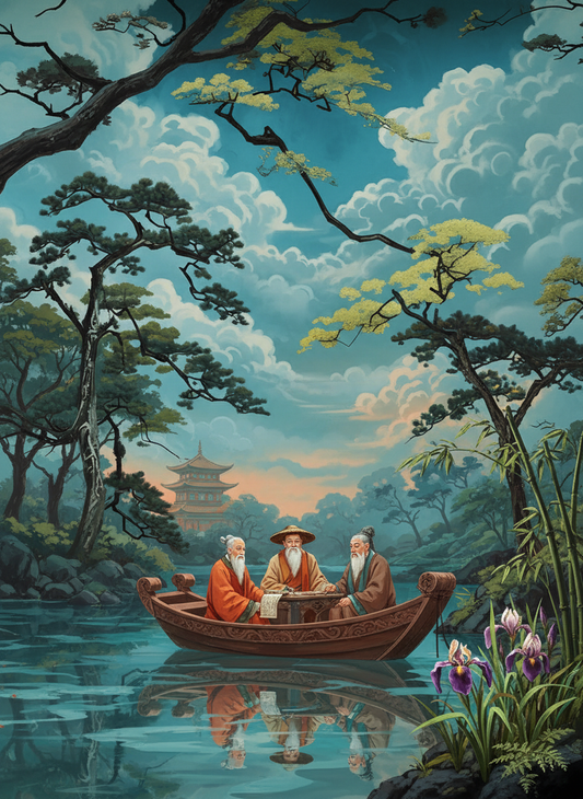 Three Scholars River (80 Colors)