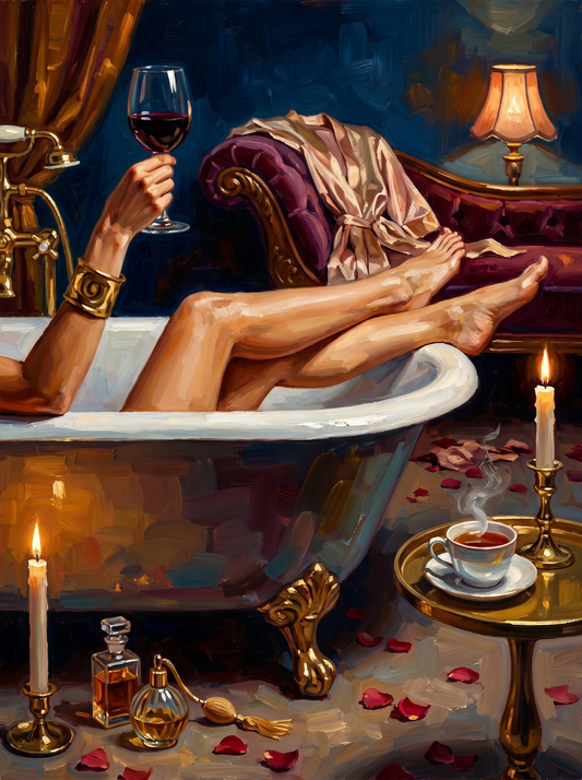 Candlelit Vintage Bath Luxe (80 Colors)