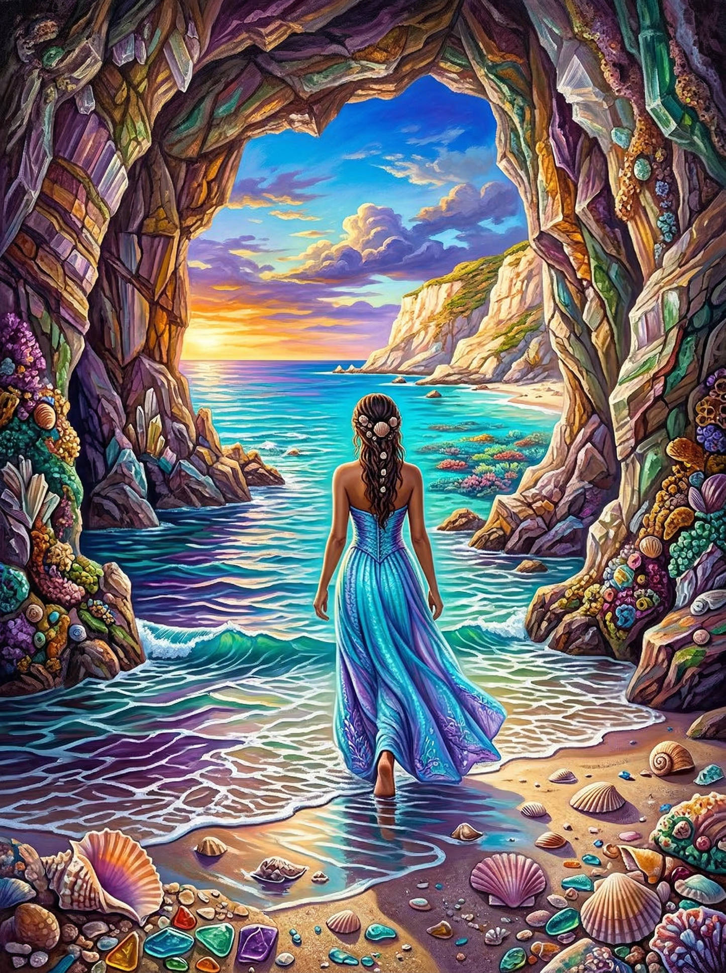 Cave Seaside Escape (120 Colors)