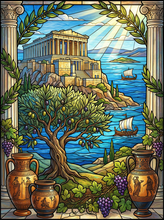 Ancient Greek Temple Coast (80 Colors)
