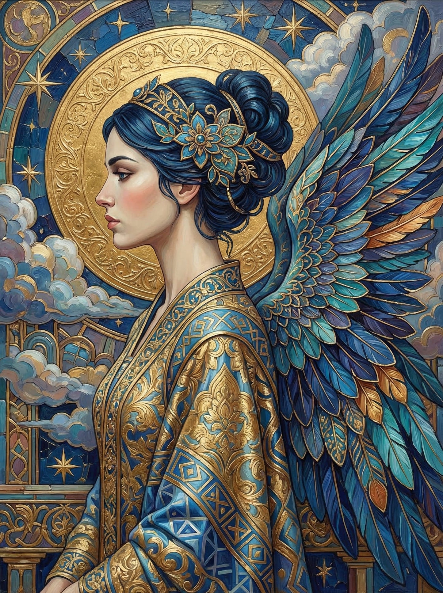 Celestial Angel With Wings (120 Colors)