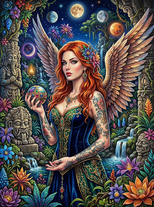 Celestial Winged Goddess (120 Colors)