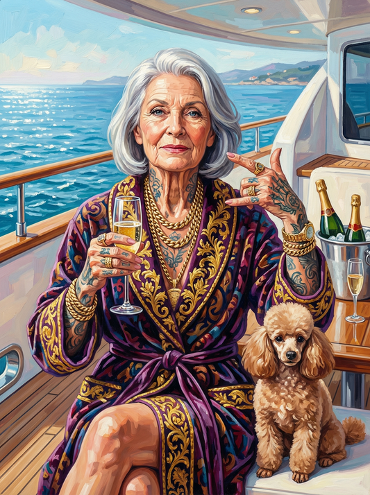 Champagne Celebration Ocean View (120 Colors)