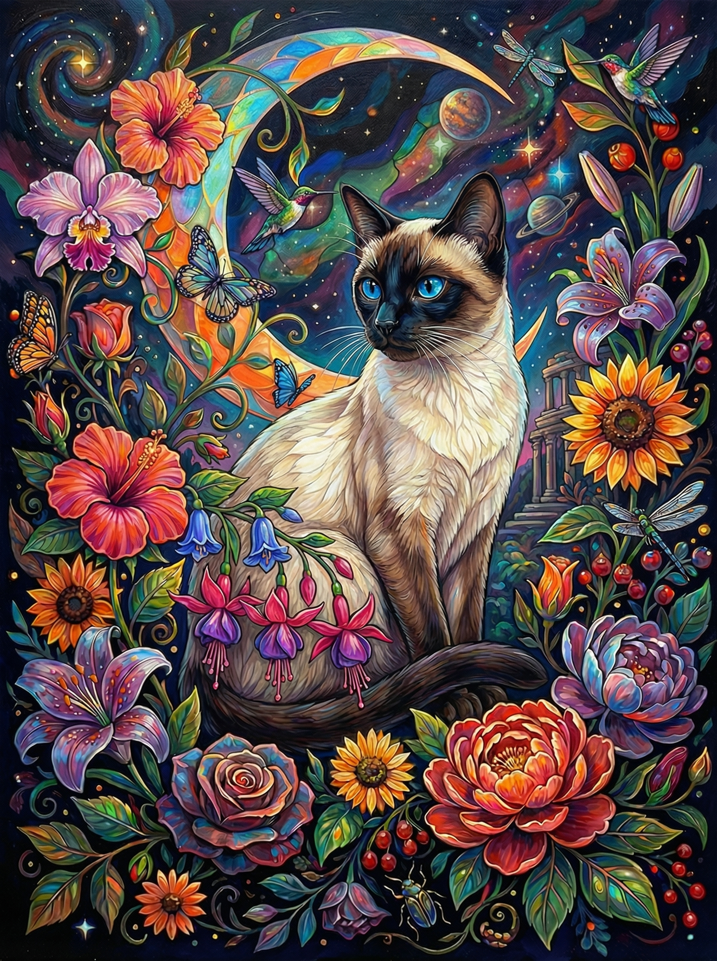 Cosmic Siamese Garden (120 Colors)