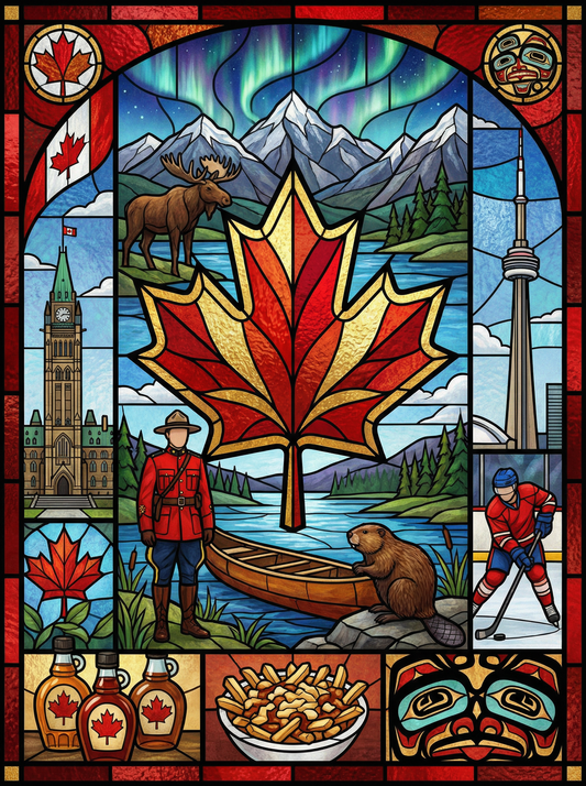 Canadian Heritage Mosaic (80 Colors)