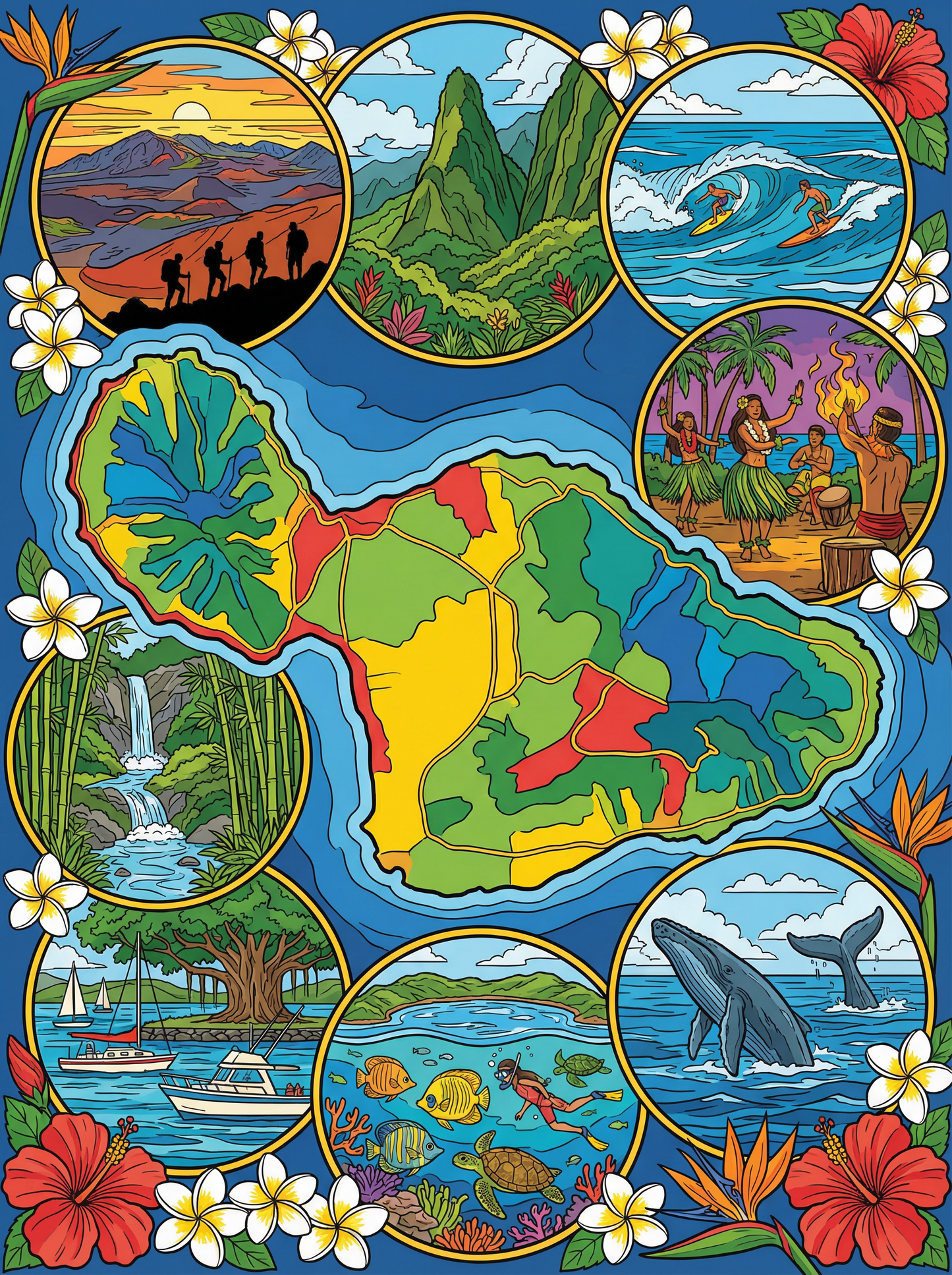 Island Life Panorama (120 Colors)