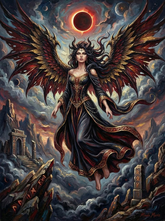 Dark Eclipse Angel Queen (120 Colors)