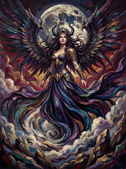 Dark Mystical Demon Goddess (120 Colors)