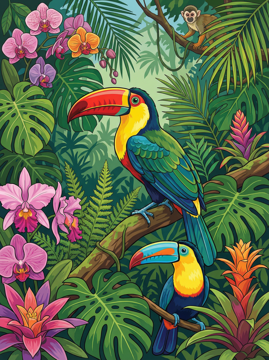 Tropical Haven Toucan (120 Colors)