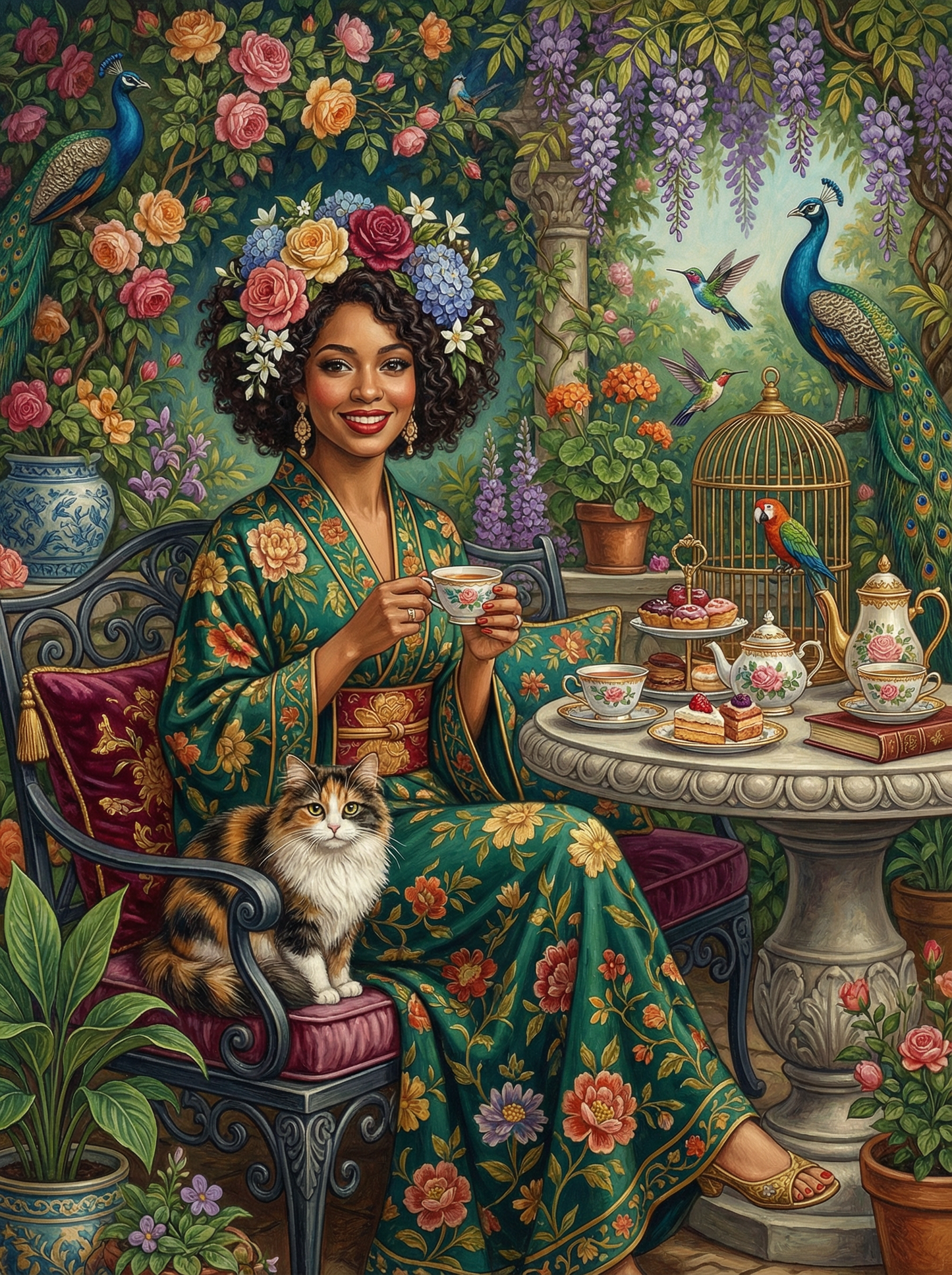 Elegant Garden Tea (80 Colors)