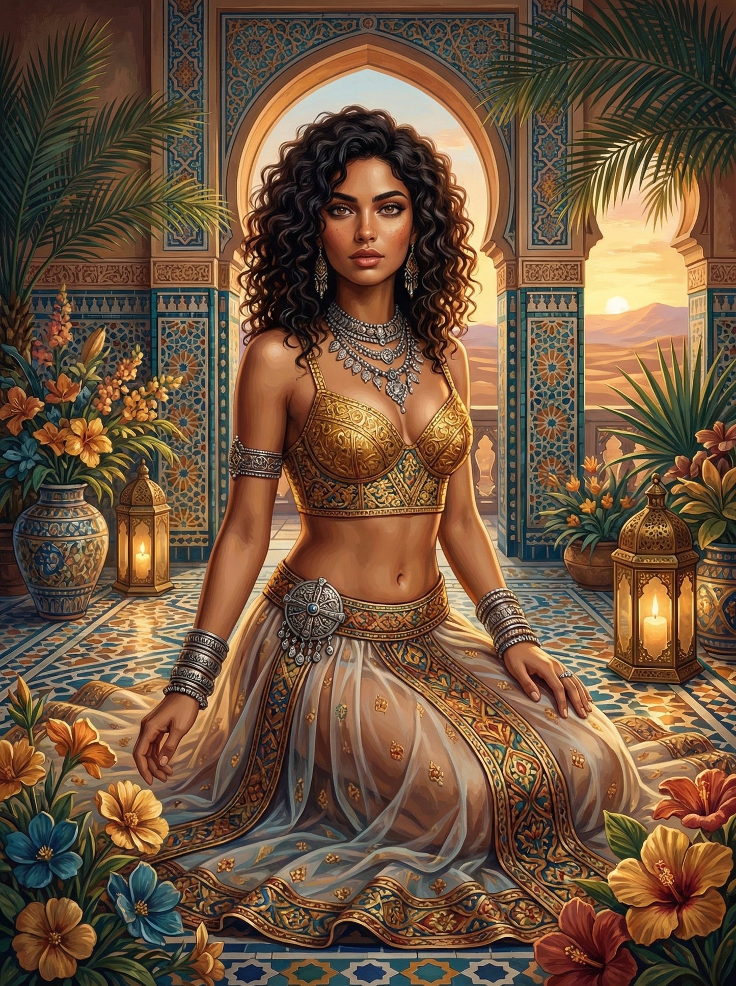 Desert Palace Woman (80 Colors)