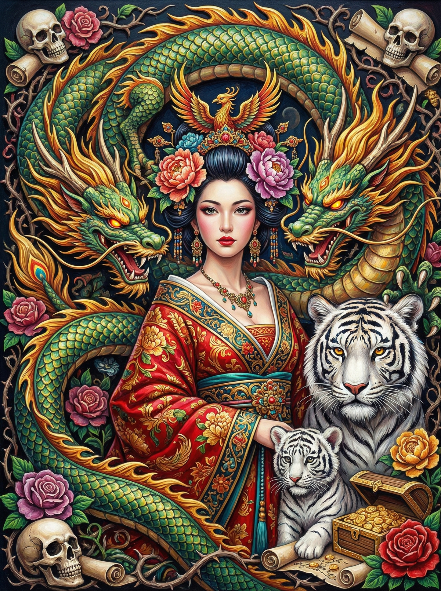 Dragon Guardian Empress (120 Colors)