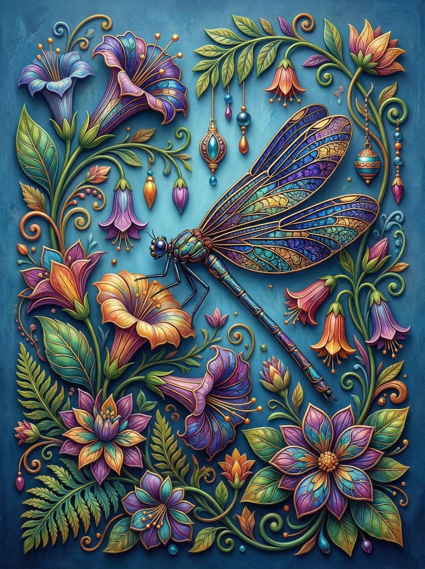 Dragonfly Garden Jewel (80 Colors)