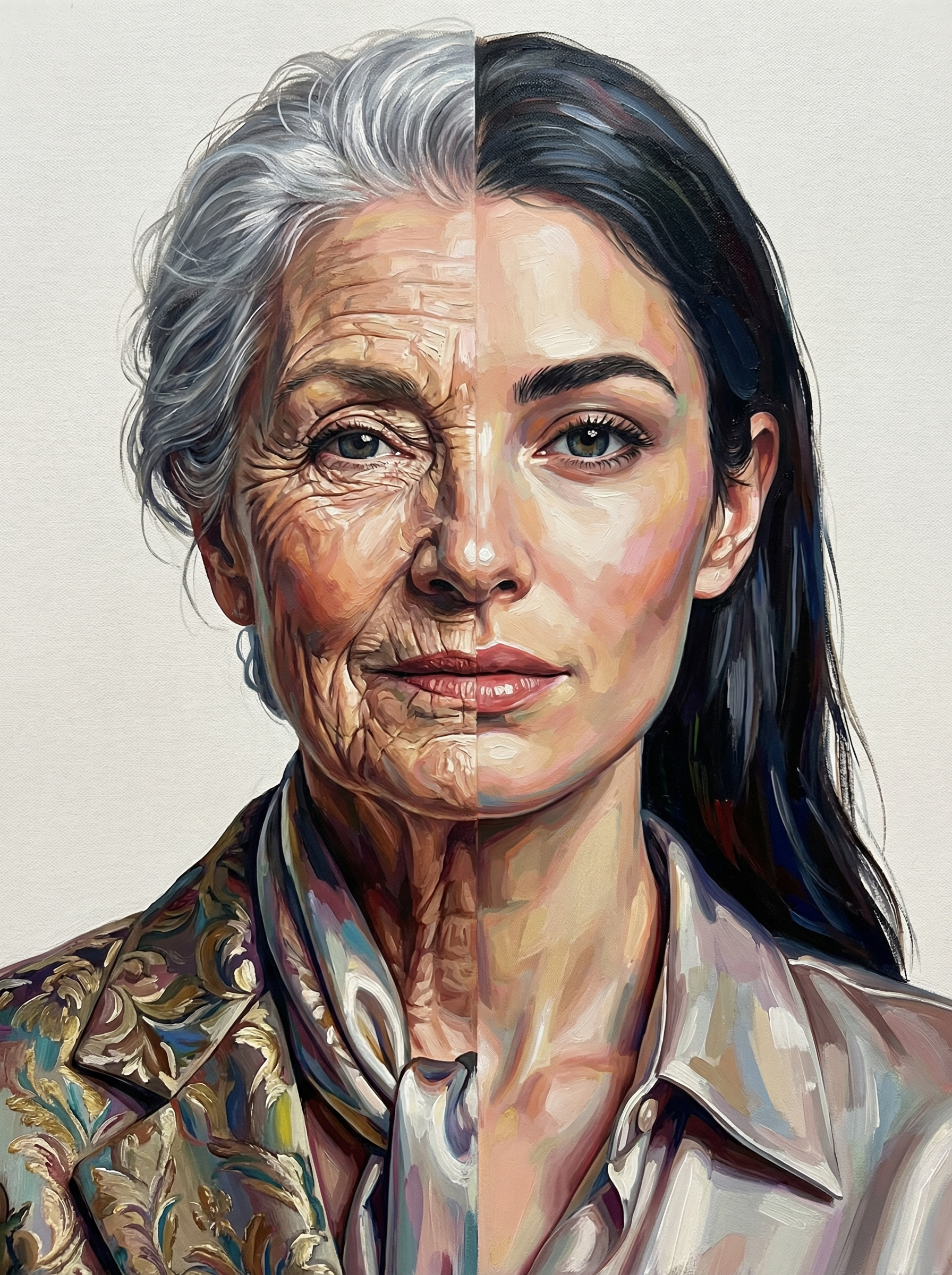 Dual Reflection Portrait (80 Colors) – Paint by Numbers Kits