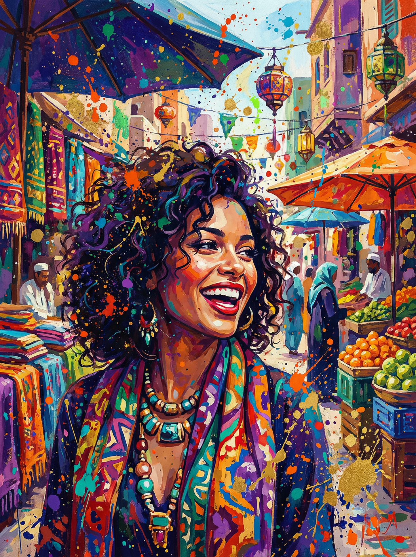 Market of a Thousand Colors (120 Colors)