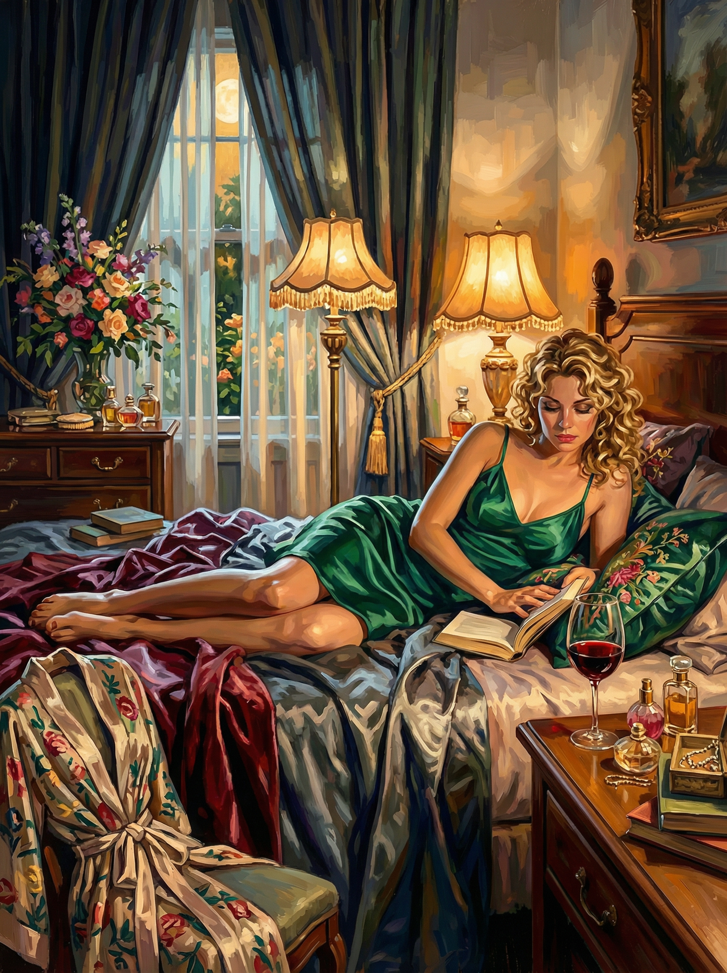 Elegant Bedroom Dreams (120 Colors)