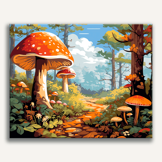 5 Magpies - Paint By Numbers Cities