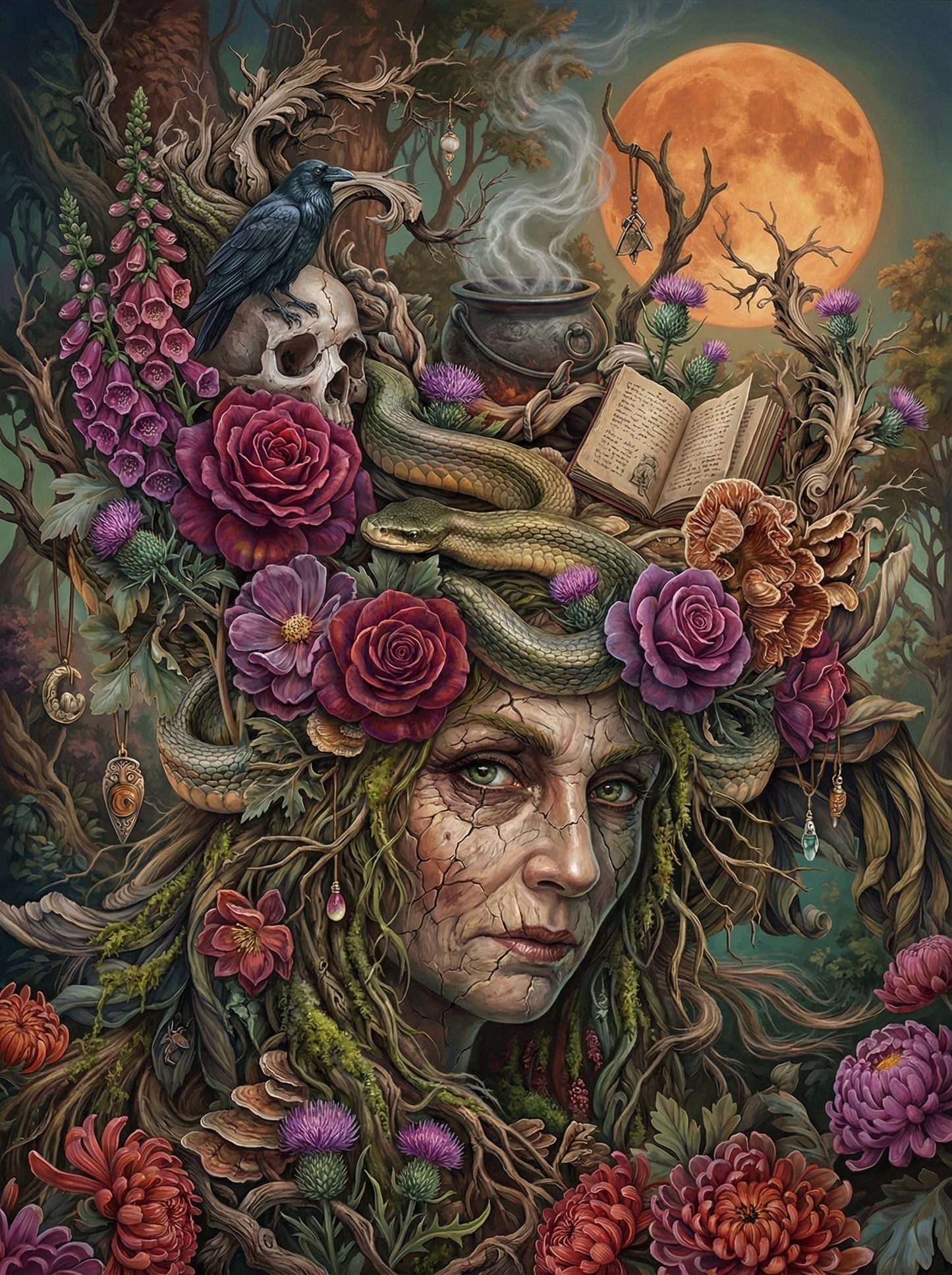 Enchanted Witch Garden (120 Colors)