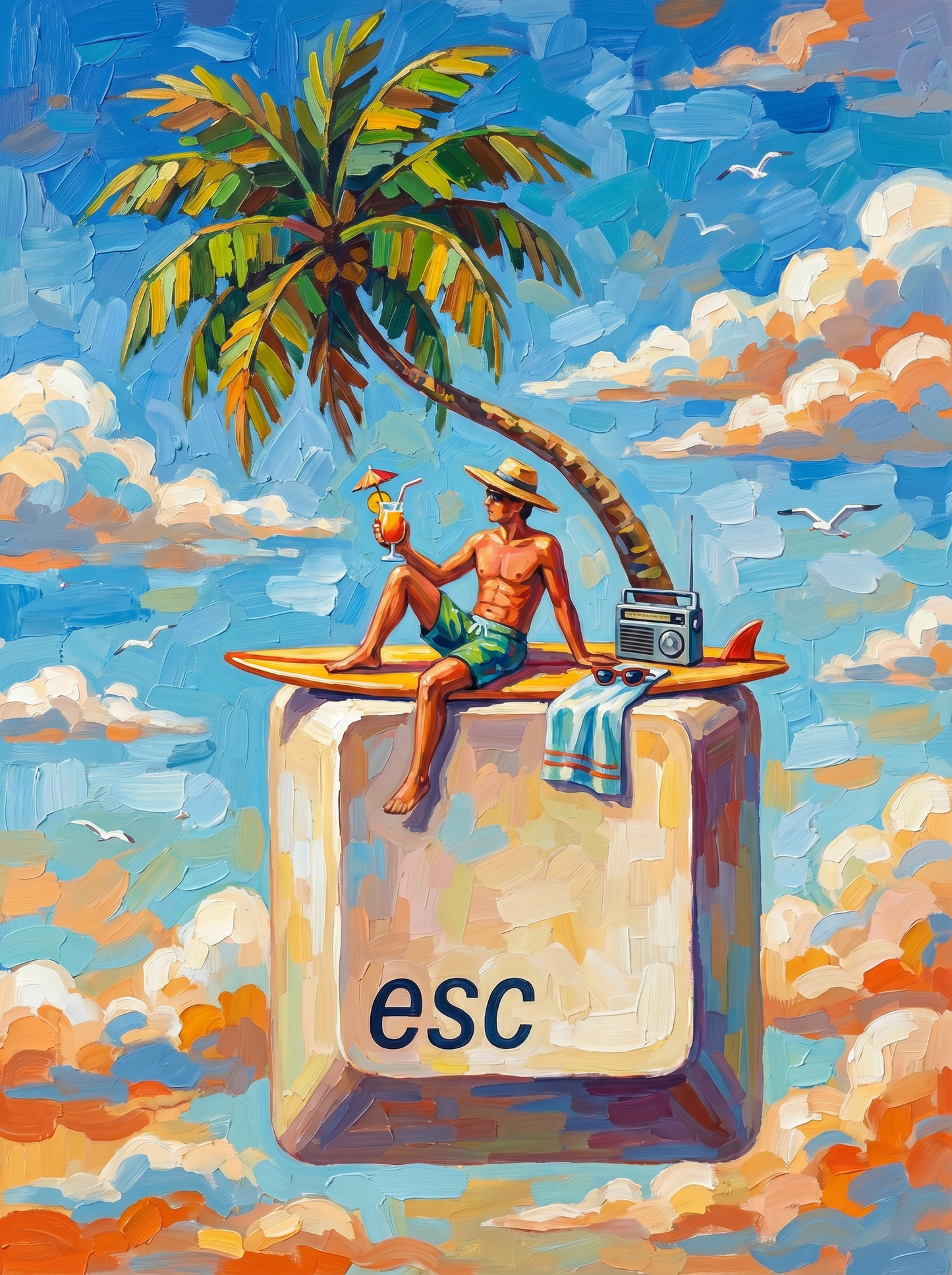 Escape Key Island Paradise (80 Colors)