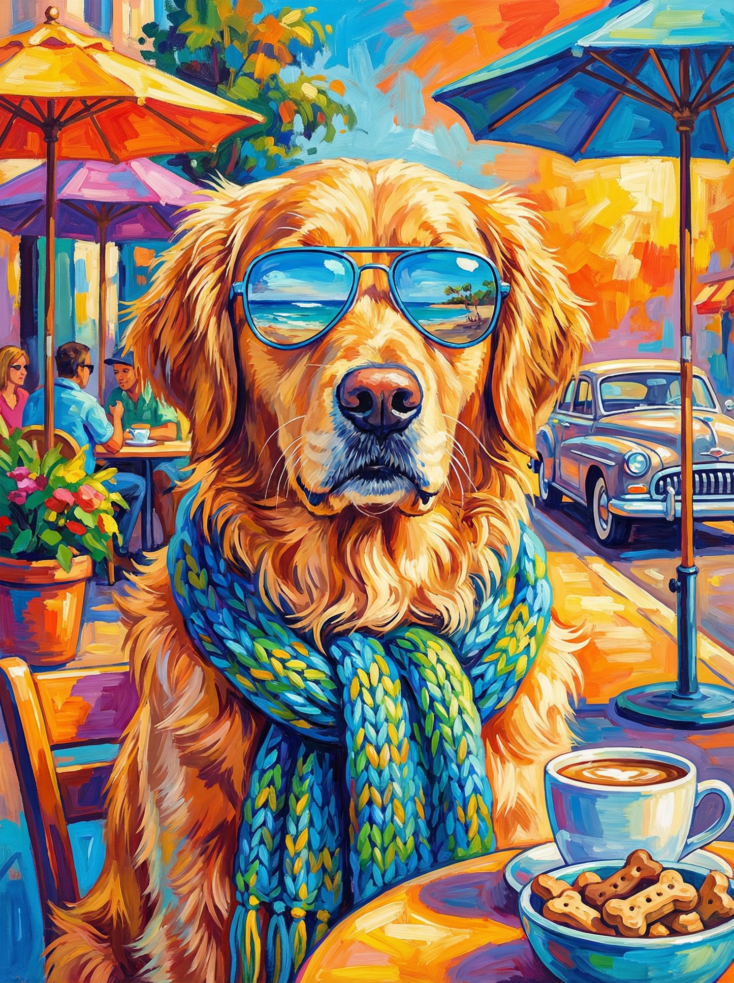 Café Golden Chill (80 Colors)