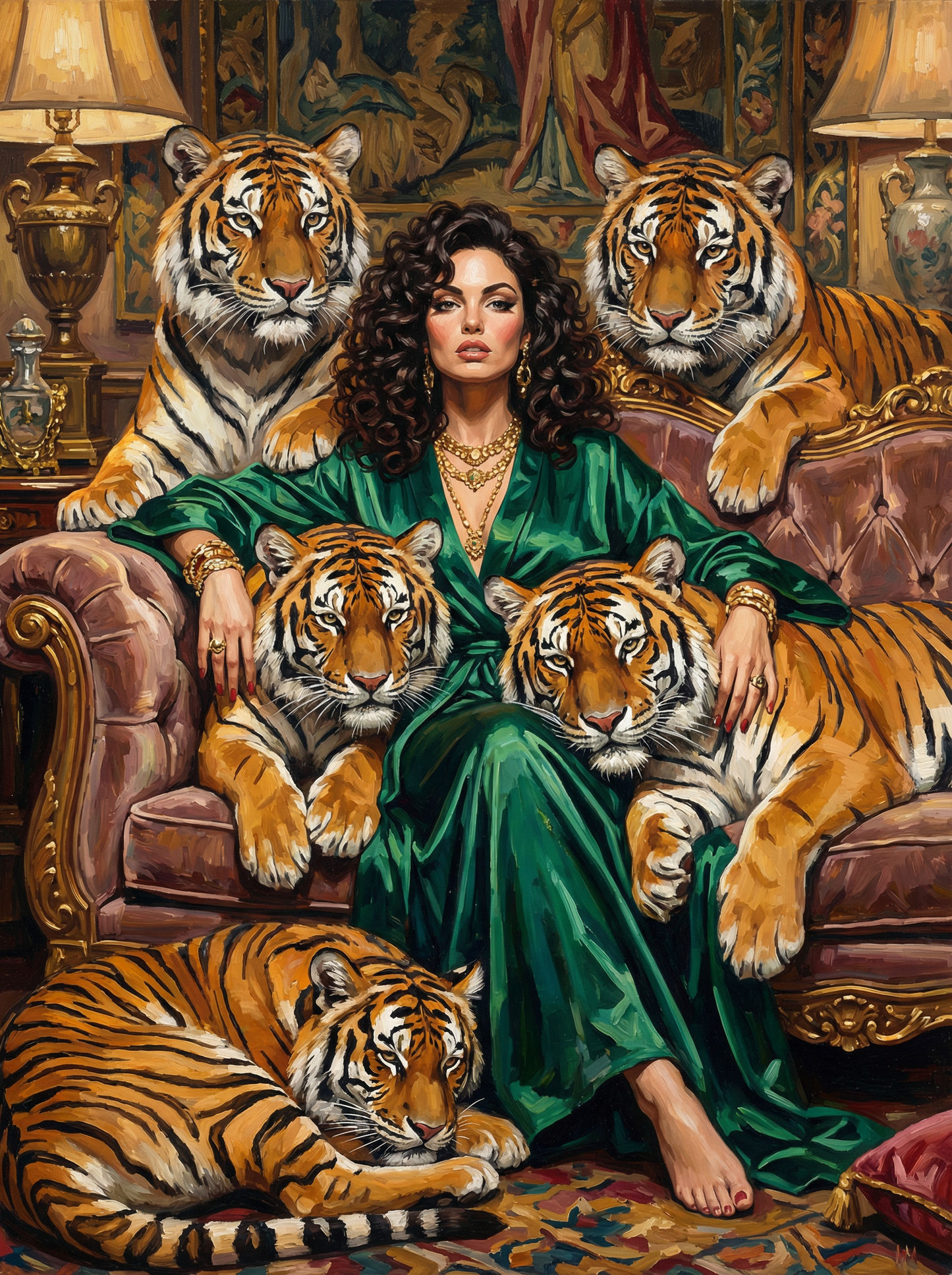 Empress of Tigers (120 Colors)