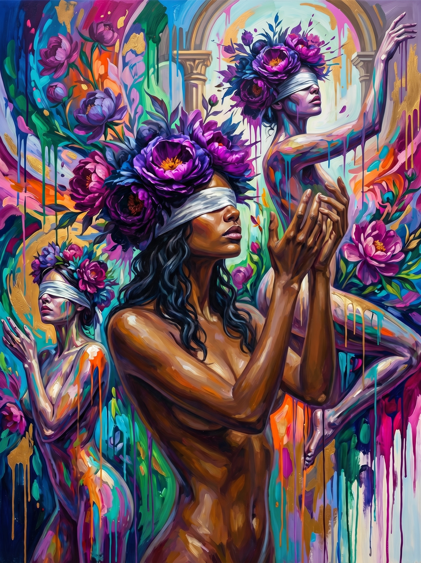 Floral Burst Harmony (80 Colors)