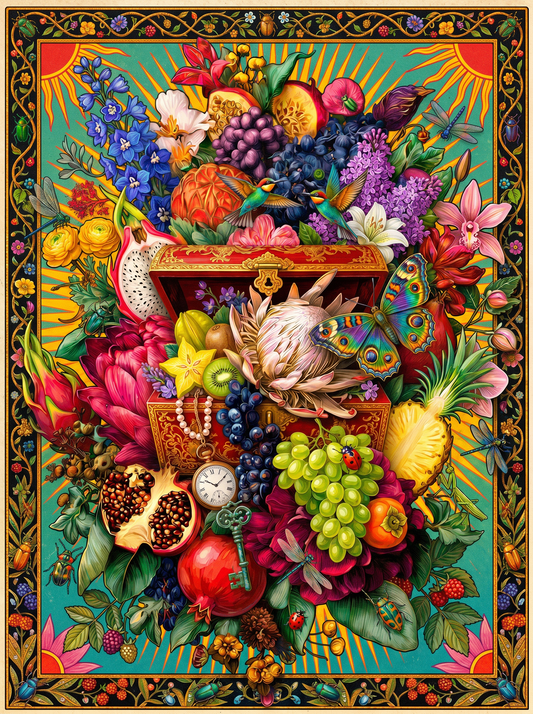 Floral Fruit Abundance (80 Colors)