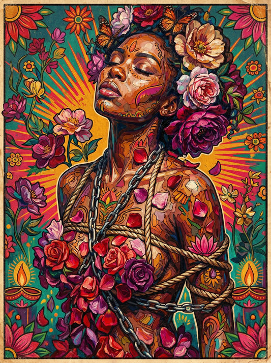 Floral Hair Goddess (120 Colors)