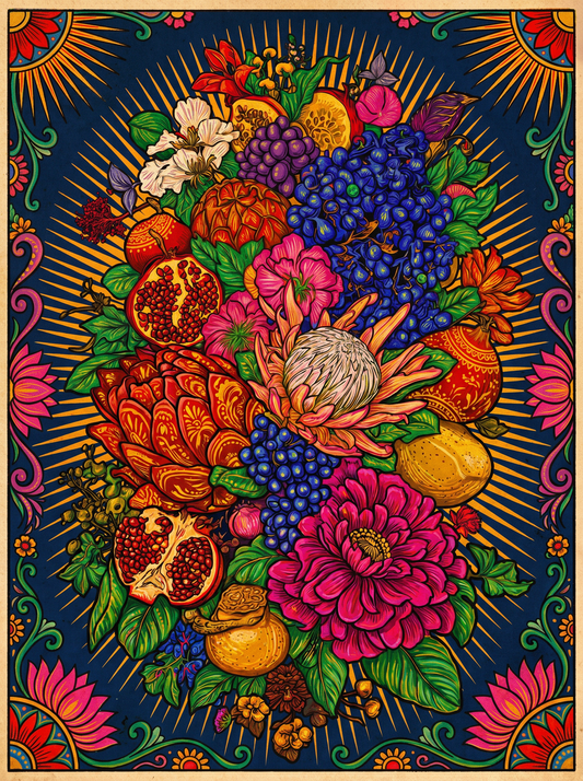 Floral Mandala Bouquet (120 Colors)