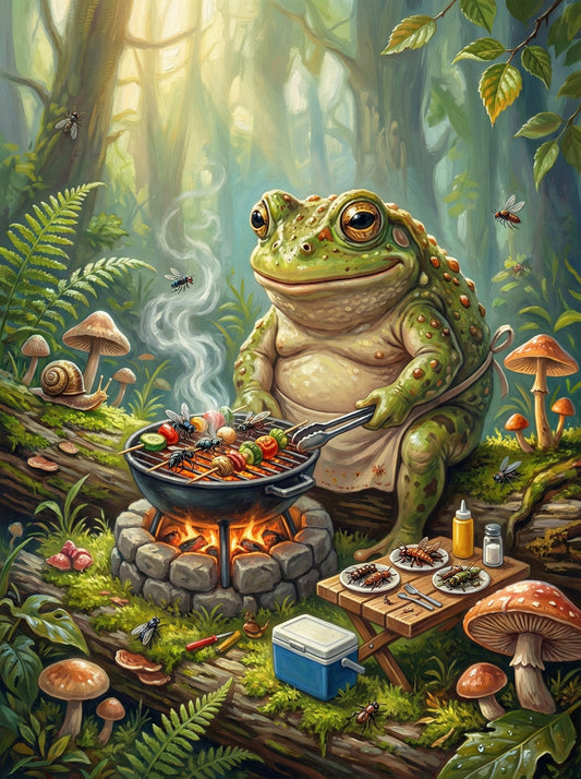 Frog Campfire Cooking (80 Colors)