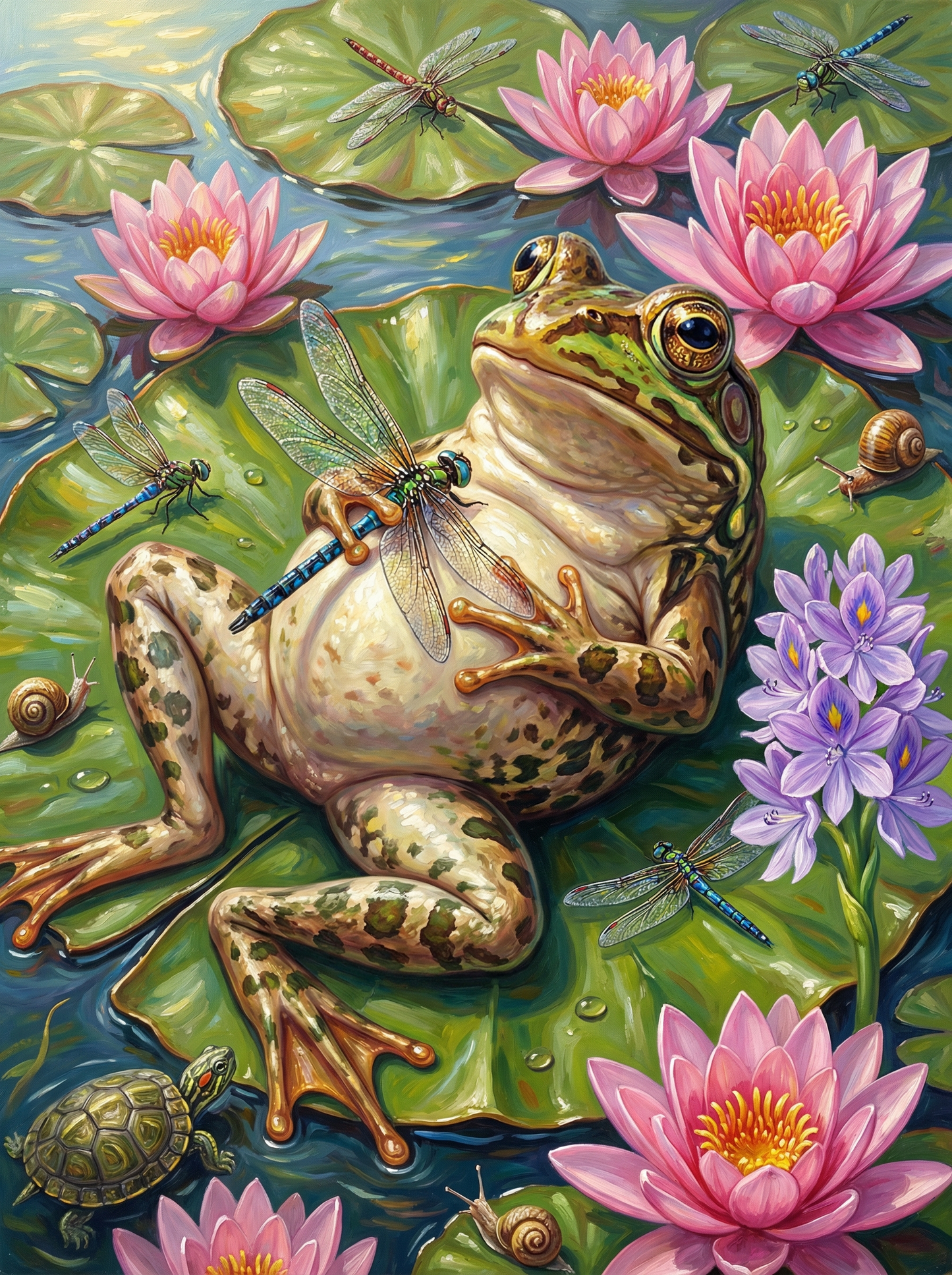 Frog Lily Pad Paradise (80 Colors)