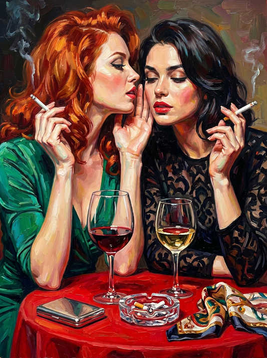 Girlfriends Wine Night Secrets (120 Colors)
