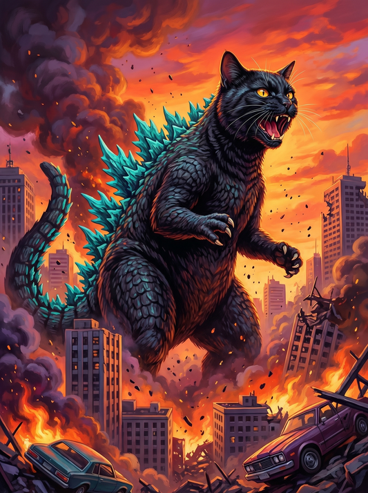 Godzilla City Monster Attack (120 Colors)