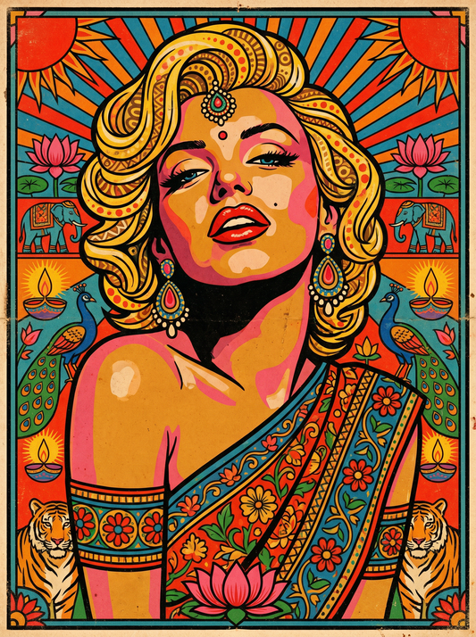 Golden Glamour Woman (80 Colors)