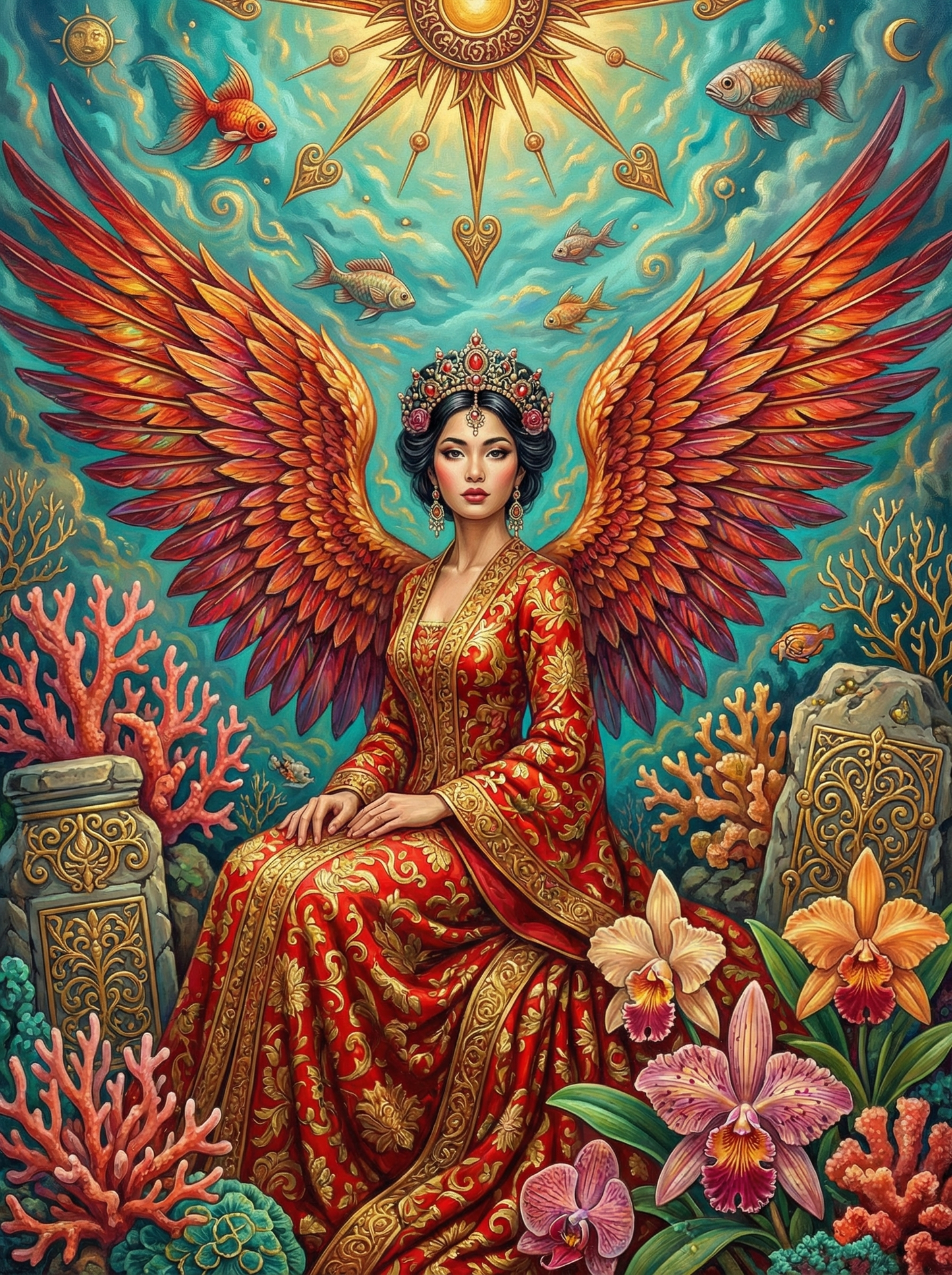 Golden Goddess Meditation (120 Colors)