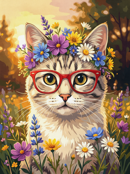 Sunlit Meadow Cat (120 Colors)