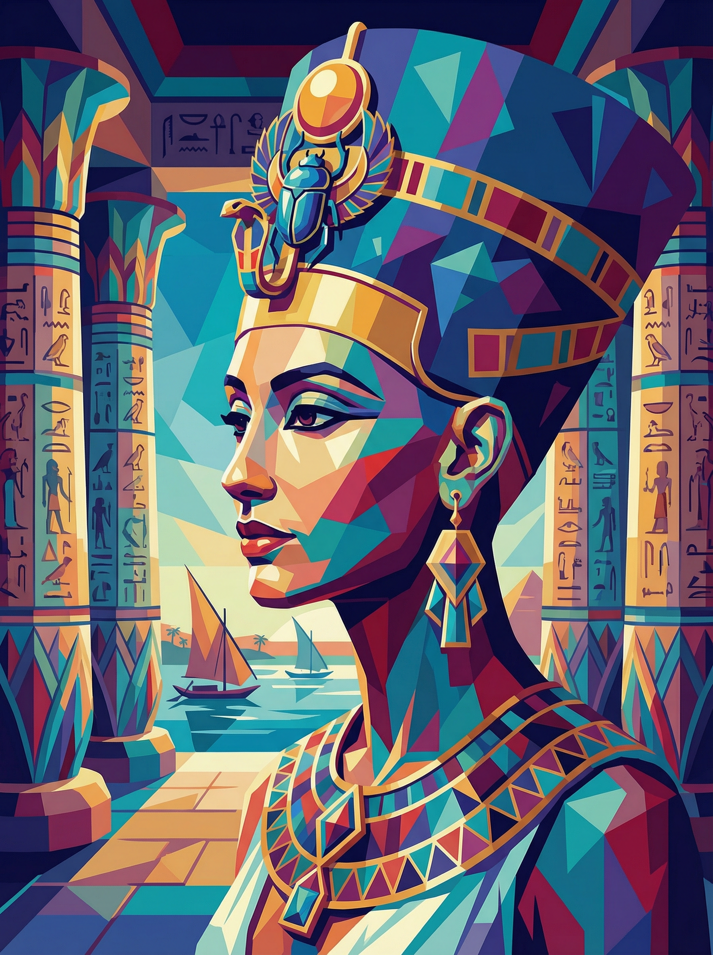 Royal Cleopatra Mosaic (80 Colors)