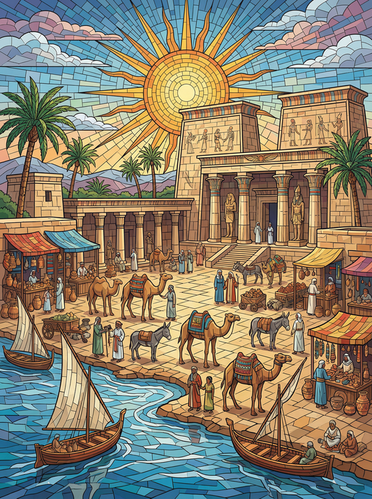 Golden Nile Marketplace (80 Colors)